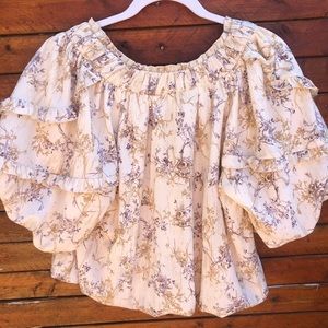 Beautiful dressy top from Moon River.  Size medium